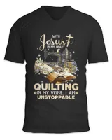 Unisex Jersey SS V-Neck T-Shirt