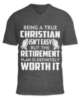 Unisex Jersey SS V-Neck T-Shirt