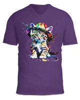 Unisex Jersey SS V-Neck T-Shirt