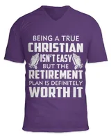 Unisex Jersey SS V-Neck T-Shirt
