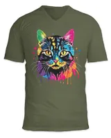 Unisex Jersey SS V-Neck T-Shirt