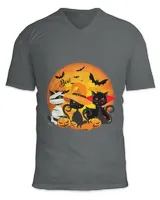 Unisex Jersey SS V-Neck T-Shirt