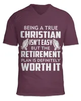 Unisex Jersey SS V-Neck T-Shirt