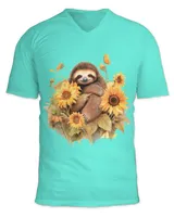 Unisex Jersey SS V-Neck T-Shirt