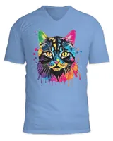 Unisex Jersey SS V-Neck T-Shirt