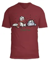 Unisex Jersey SS V-Neck T-Shirt