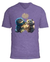 Unisex Jersey SS V-Neck T-Shirt