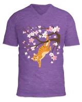 Unisex Jersey SS V-Neck T-Shirt