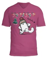 Unisex Jersey SS V-Neck T-Shirt
