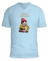 Unisex Jersey SS V-Neck T-Shirt