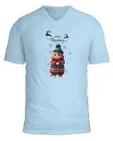 Unisex Jersey SS V-Neck T-Shirt
