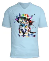 Unisex Jersey SS V-Neck T-Shirt