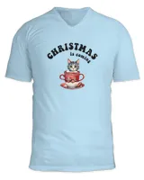 Unisex Jersey SS V-Neck T-Shirt