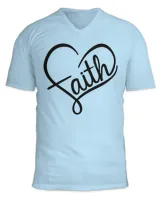 Unisex Jersey SS V-Neck T-Shirt