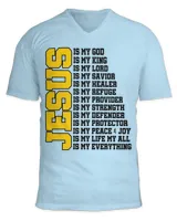 Unisex Jersey SS V-Neck T-Shirt