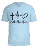 Unisex Jersey SS V-Neck T-Shirt