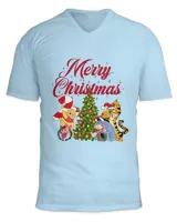Unisex Jersey SS V-Neck T-Shirt