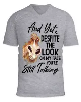 Unisex Jersey SS V-Neck T-Shirt