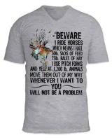 Unisex Jersey SS V-Neck T-Shirt