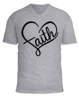 Unisex Jersey SS V-Neck T-Shirt