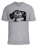 Unisex Jersey SS V-Neck T-Shirt
