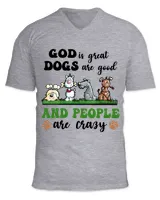 Unisex Jersey SS V-Neck T-Shirt