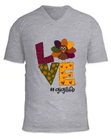 Unisex Jersey SS V-Neck T-Shirt