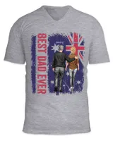 Unisex Jersey SS V-Neck T-Shirt