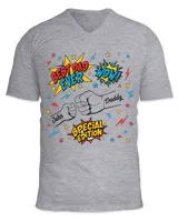 Unisex Jersey SS V-Neck T-Shirt