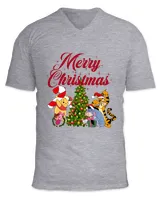 Unisex Jersey SS V-Neck T-Shirt