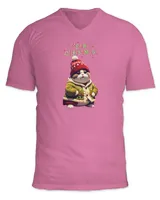 Unisex Jersey SS V-Neck T-Shirt
