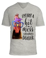 Unisex Jersey SS V-Neck T-Shirt
