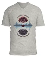 Unisex Jersey SS V-Neck T-Shirt