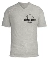 Unisex Jersey SS V-Neck T-Shirt