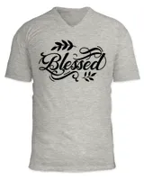 Unisex Jersey SS V-Neck T-Shirt