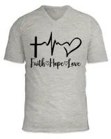 Unisex Jersey SS V-Neck T-Shirt