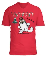 Unisex Jersey SS V-Neck T-Shirt