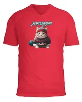 Unisex Jersey SS V-Neck T-Shirt