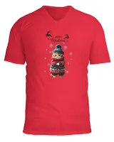 Unisex Jersey SS V-Neck T-Shirt