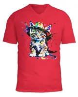 Unisex Jersey SS V-Neck T-Shirt