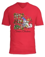 Unisex Jersey SS V-Neck T-Shirt