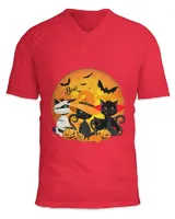 Unisex Jersey SS V-Neck T-Shirt