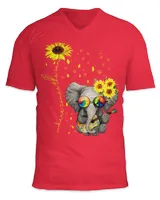 Unisex Jersey SS V-Neck T-Shirt