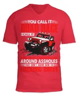 Unisex Jersey SS V-Neck T-Shirt