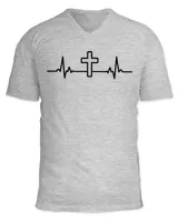 Unisex Jersey SS V-Neck T-Shirt