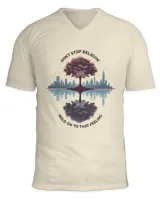 Unisex Jersey SS V-Neck T-Shirt