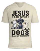 Unisex Jersey SS V-Neck T-Shirt