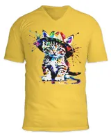 Unisex Jersey SS V-Neck T-Shirt