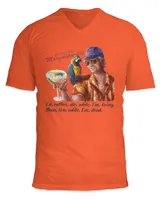 Unisex Jersey SS V-Neck T-Shirt