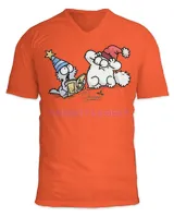 Unisex Jersey SS V-Neck T-Shirt